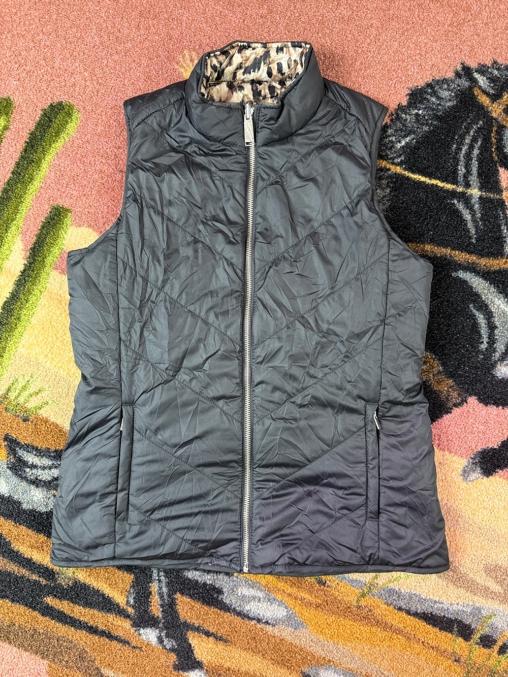 VEST TOMMY BAHAMA CHEETAH